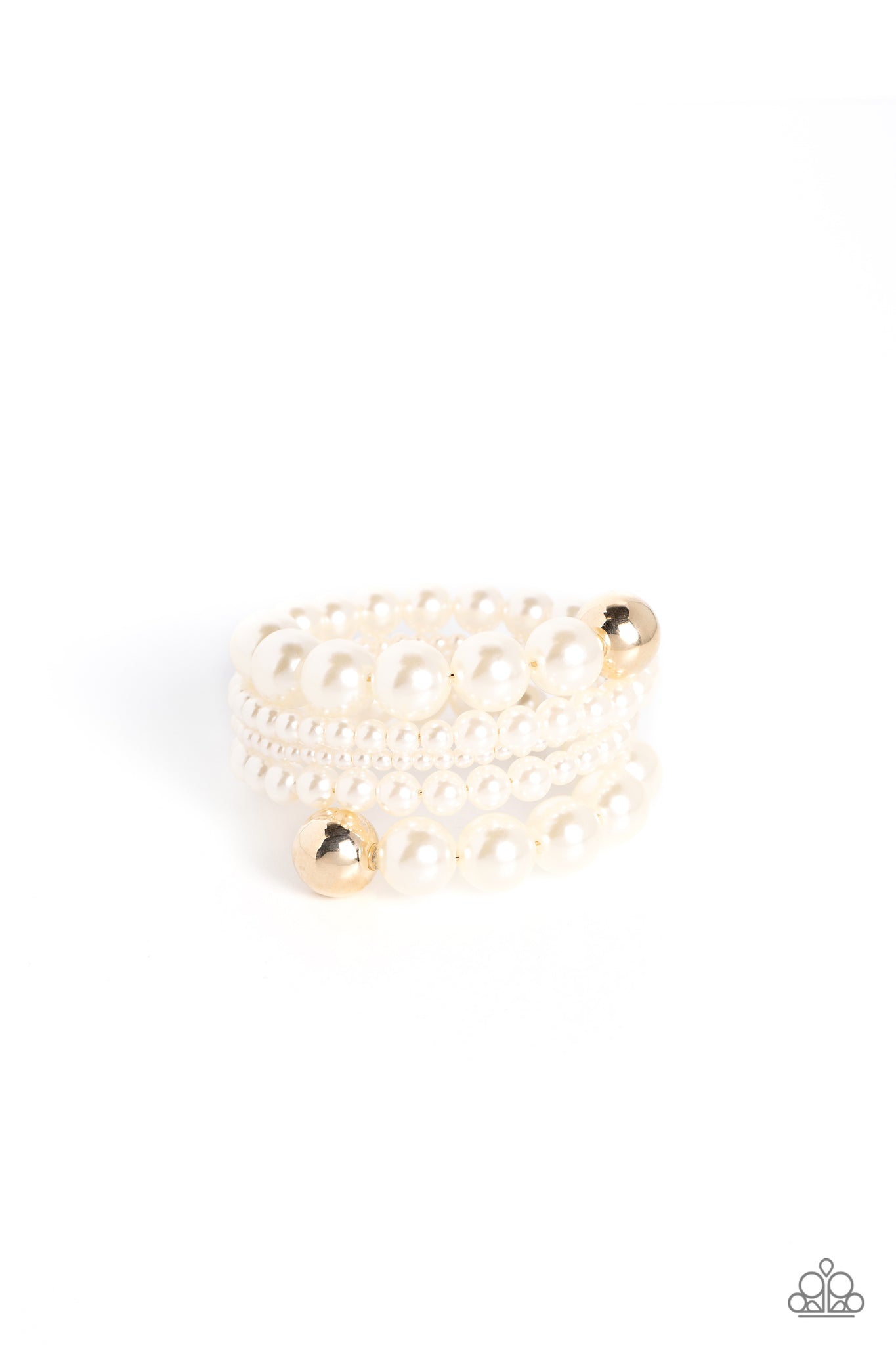 Paparazzi-Pleasing Pirouette - Gold Bracelet