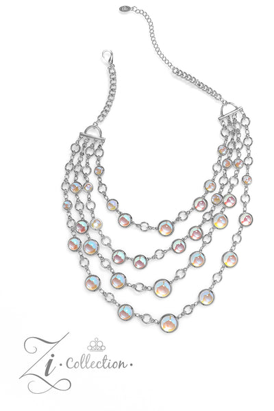 Paparazzi-Hypnotic - Multi Zi Necklace
