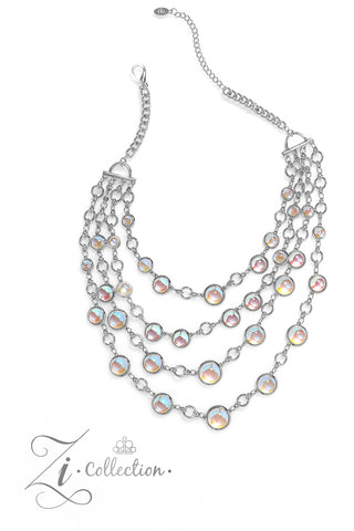 Paparazzi-Hypnotic - Multi Zi Necklace