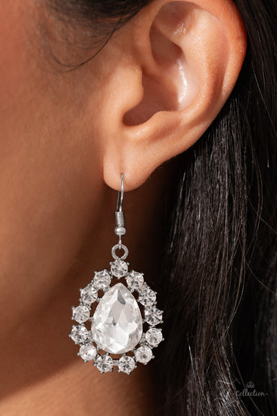 Paparazzi-Everlasting - White Zi Necklace