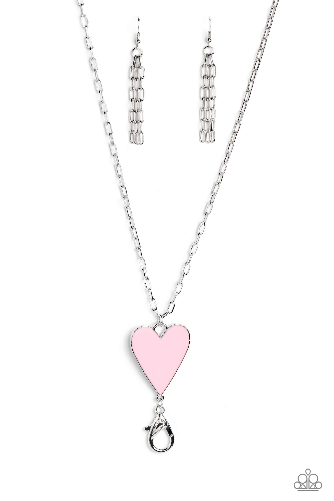 Paparazzi-Subtle Soulmate - Pink Necklace