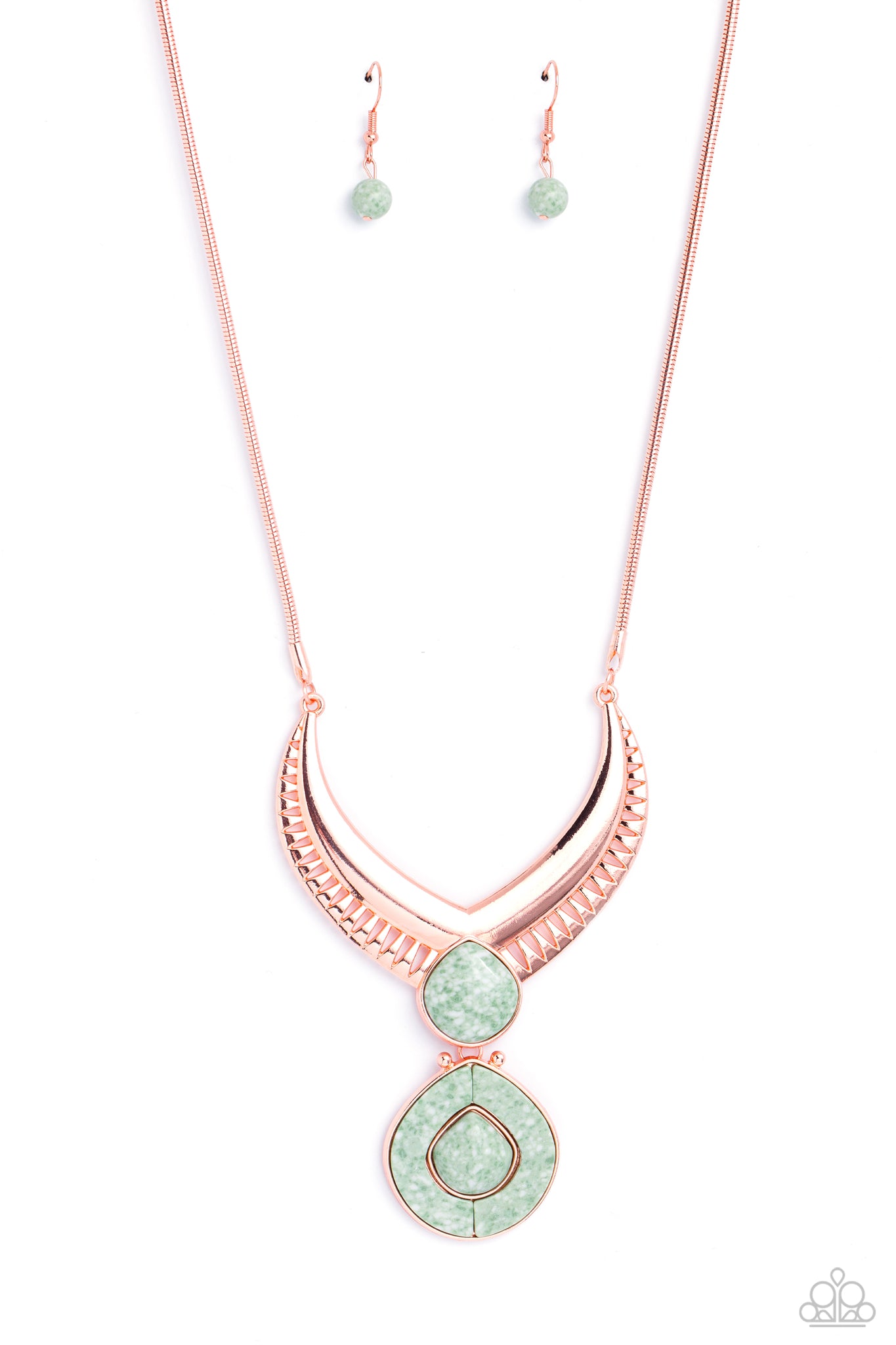 Paparazzi-I CLAN See Clearly Now - Copper Necklace