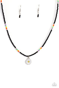 Paparazzi-Charming Chance - Black Necklace
