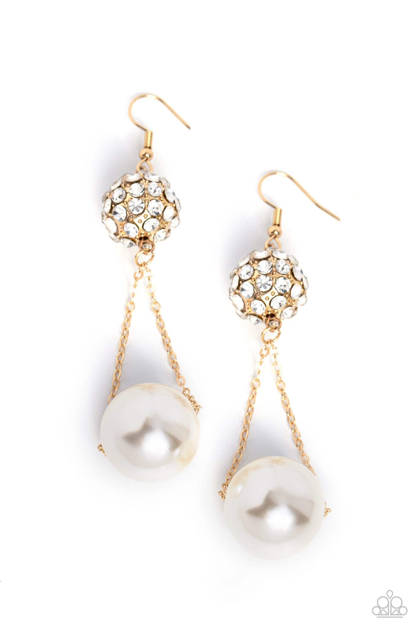 Paparazzi-Ballerina Balance - Gold Earring