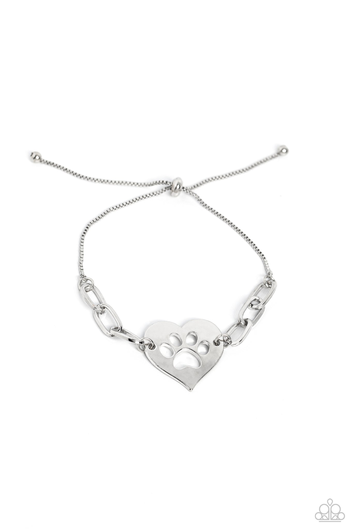 Paparazzi-PAW-sitively Perfect - Silver Bracelet