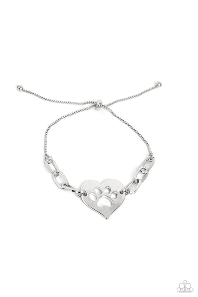 Paparazzi-PAW-sitively Perfect - Silver Bracelet