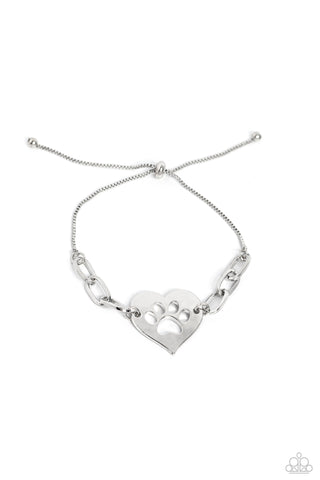 Paparazzi-PAW-sitively Perfect - Silver Bracelet