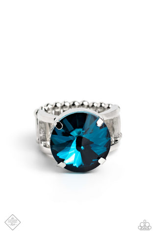 Paparazzi-Pronged Powerhouse - Blue Ring