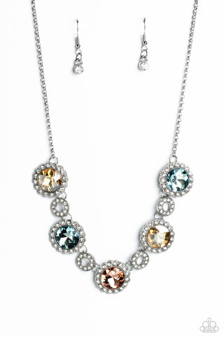 Paparazzi-Gorgeous Gems - Multi Necklace