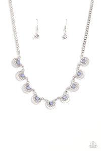 Paparazzi-Grandiose Grace - Blue Necklace