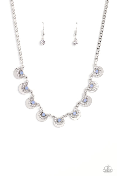 Paparazzi-Grandiose Grace - Blue Necklace