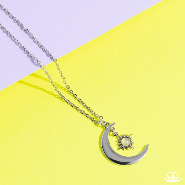 Paparazzi-Stellar Sway - Yellow Necklace