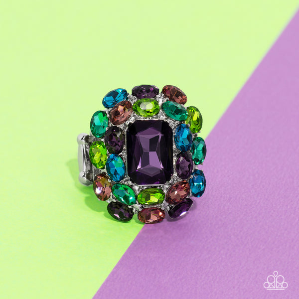 Paparazzi-Perfectly Park Avenue - Purple Ring
