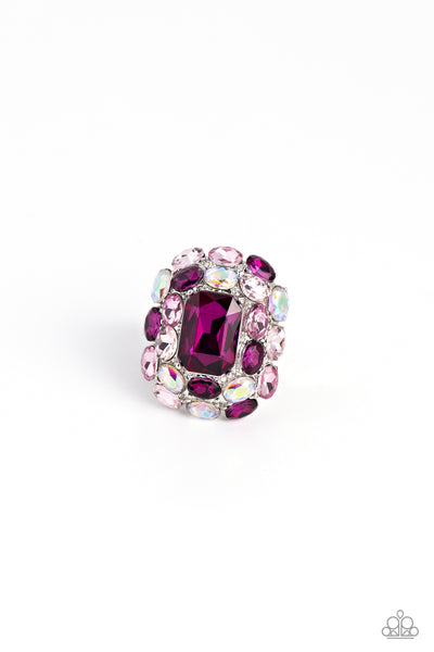 Paparazzi-Perfectly Park Avenue - Pink Ring