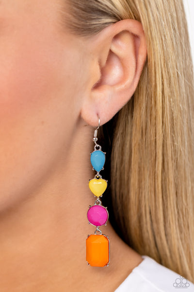 Paparazzi-Aesthetic Assortment - Yellow Earring