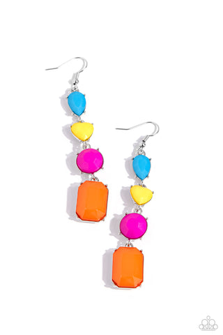 Paparazzi-Aesthetic Assortment - Yellow Earring