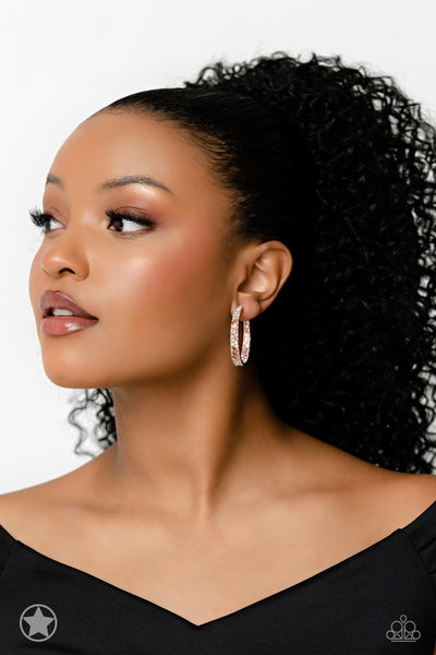Paparazzi-Glitzy by Association - Copper Earring