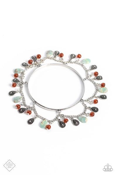 Paparazzi-Down to Earth Dignity - Blue Bracelet