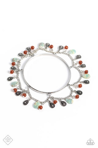 Paparazzi-Down to Earth Dignity - Blue Bracelet