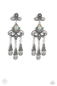 Paparazzi-Revered Rustic - Blue Earring