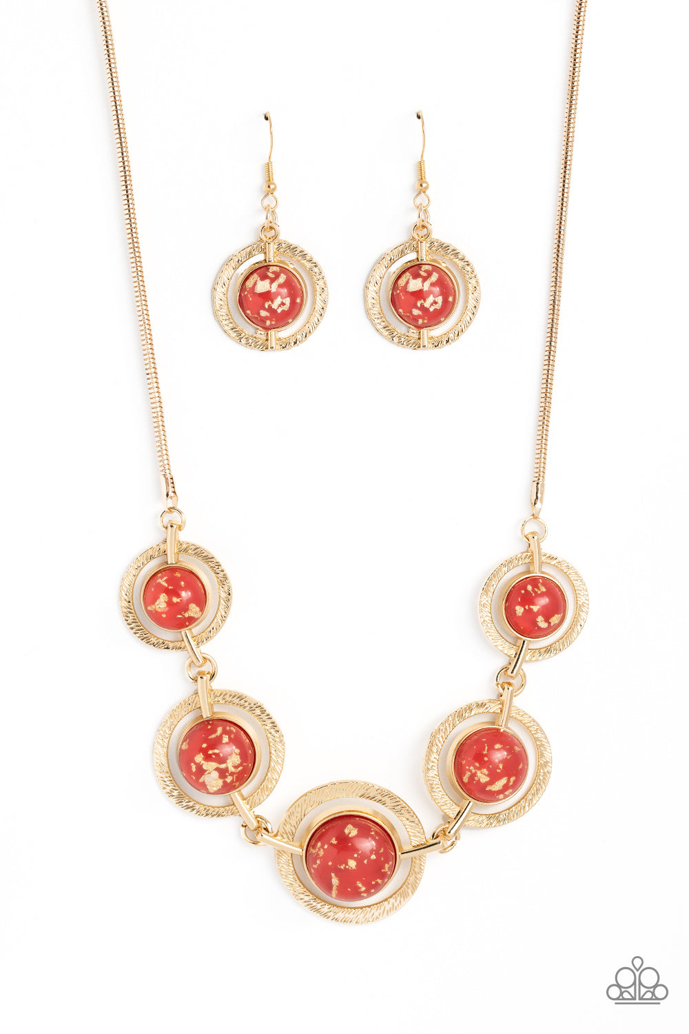 Paparazzi-Sophisticated Showcase - Red Necklace