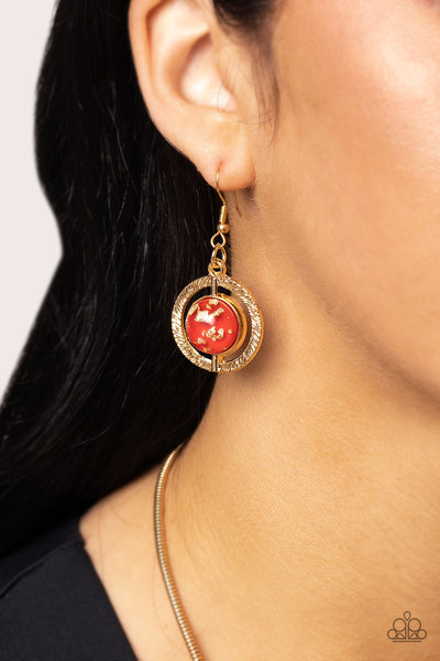Paparazzi-Sophisticated Showcase - Red Necklace
