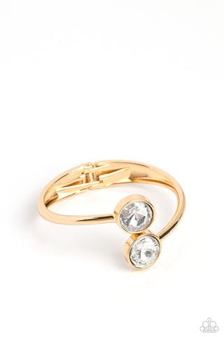 Paparazzi-Daily Dazzle - Gold Bracelet