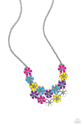 Paparazzi-Floral Fever - Multi Necklace & Bracelet Set