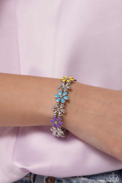Paparazzi-Floral Fair - Multi Bracelet & Necklace Set