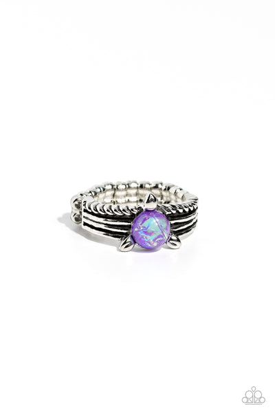 Paparazzi-Sinuous Spotlight - Purple Ring