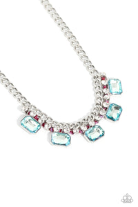Paparazzi-WEAVING Wonder - Multi Necklace