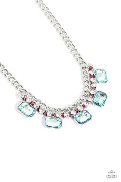 Paparazzi-WEAVING Wonder - Multi Necklace