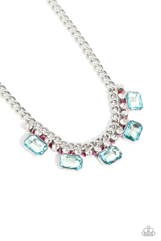 Paparazzi-WEAVING Wonder - Multi Necklace