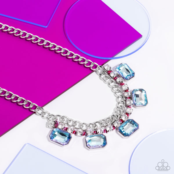 Paparazzi-WEAVING Wonder - Multi Necklace
