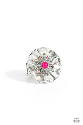Paparazzi-Seriously SUNBURST - Pink Ring