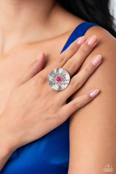 Paparazzi-Seriously SUNBURST - Pink Ring