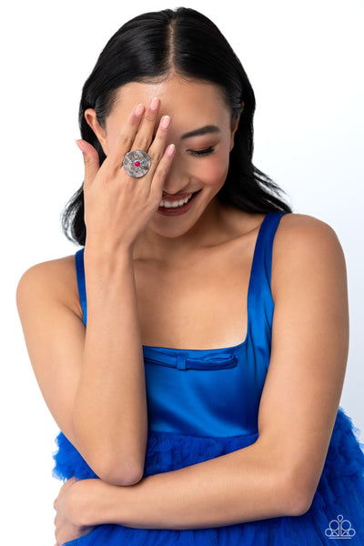 Paparazzi-Seriously SUNBURST - Pink Ring