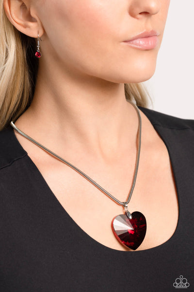 Paparazzi-Parting is Such Sweet Sorrow - Red Necklace