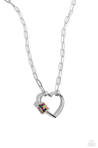 Paparazzi-Affectionate Attitude - Multi Necklace