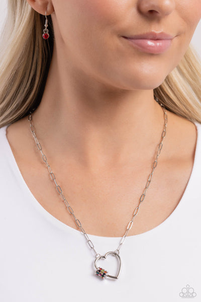 Paparazzi-Affectionate Attitude - Multi Necklace
