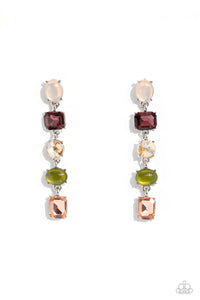 Paparazzi-Sophisticated Stack - Multi Earring