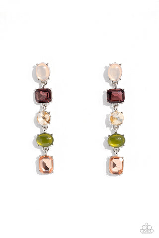 Paparazzi-Sophisticated Stack - Multi Earring