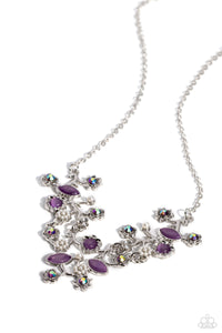 Paparazzi-Gardening Group - Purple Necklace
