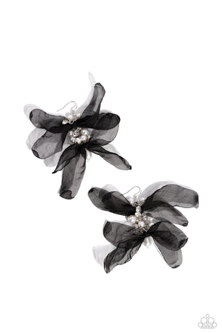 Paparazzi-Cosmopolitan Charisma - Black Earring