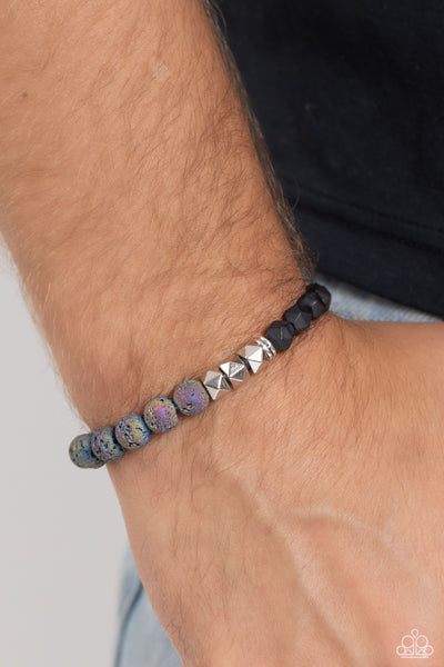 Paparazzi-Defaced Deed - Multi Bracelet