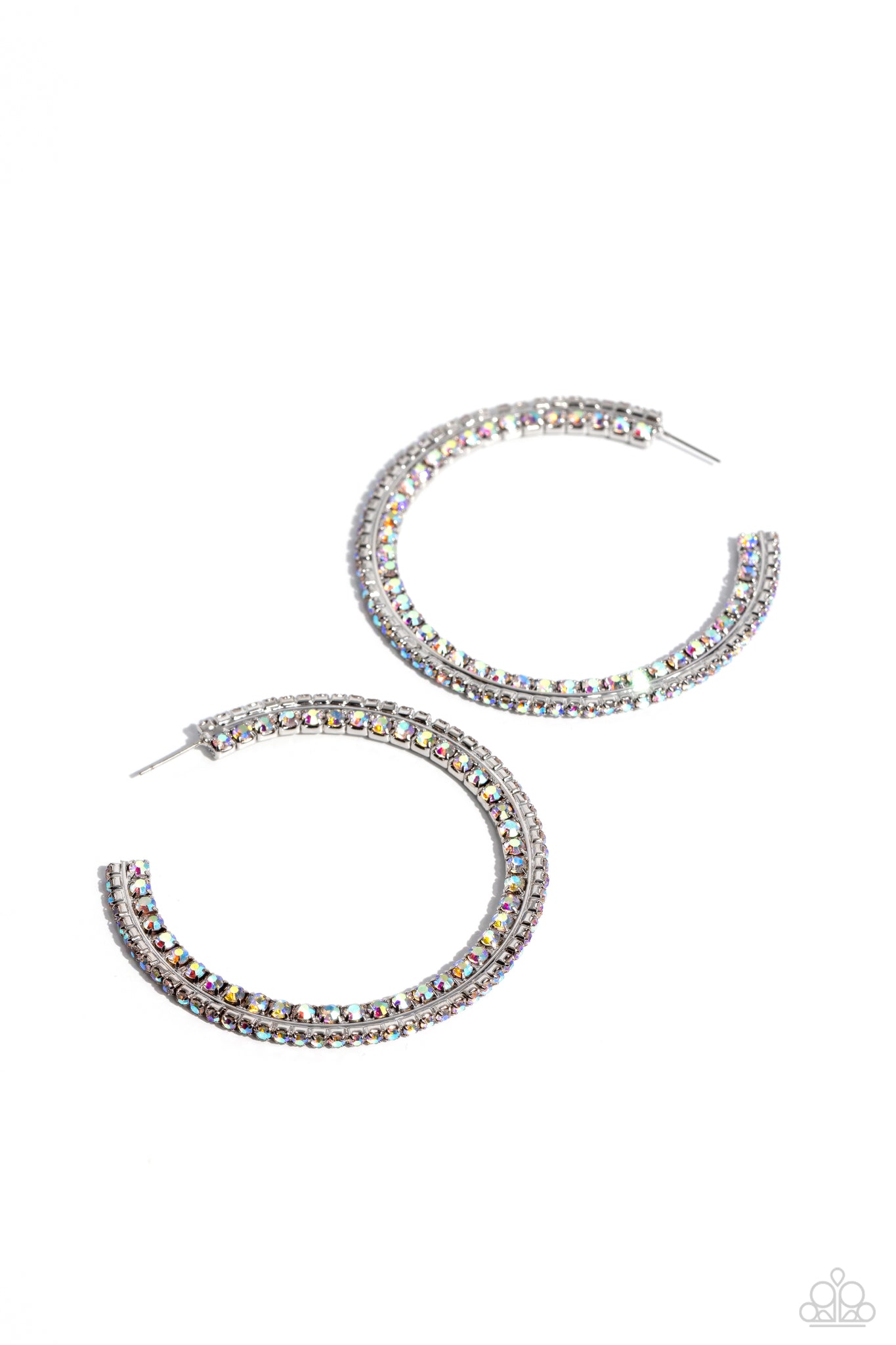 Paparazzi-Scintillating Sass - Multi Earring