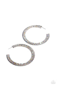 Paparazzi-Scintillating Sass - Multi Earring