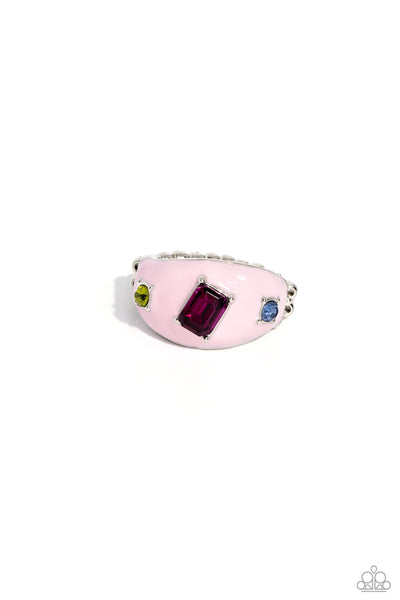 Paparazzi-Blinding Behavior - Pink Ring