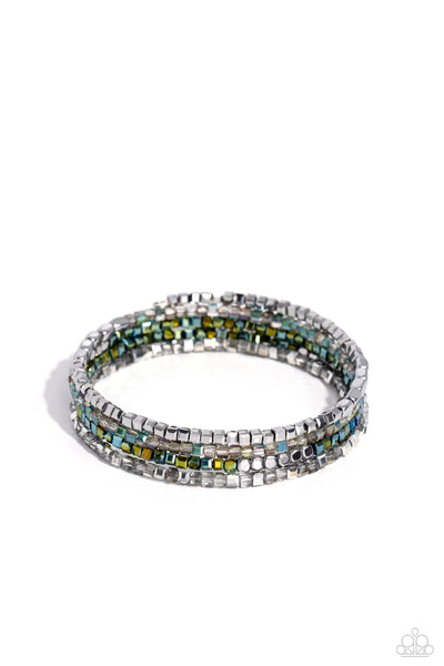 Paparazzi-Dainty Dancer - Silver Bracelet