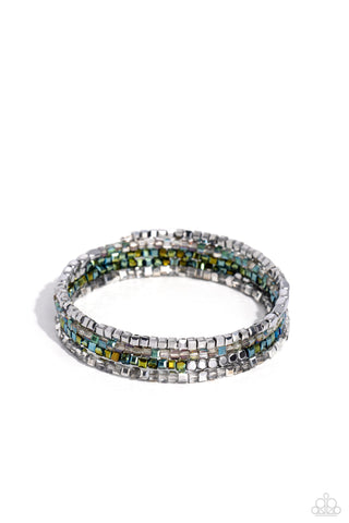 Paparazzi-Dainty Dancer - Silver Bracelet